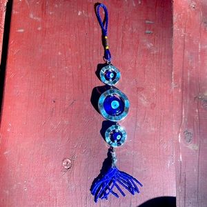Hanging Evil Eye Tassel for Car or Home!